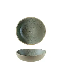 Πιάτο Βαθύ πορσελάνης 21cm, ακανόνιστο σχήμα, GAIA, BONNA (τιμή για 4 τεμάχια) GAI21CK