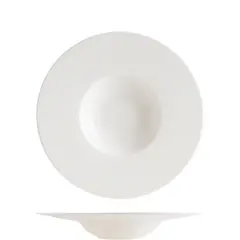 Πιάτο Βαθύ πορσελάνης 30cm 220cc, με ανάγλυφο σχέδιο στο rim, Patch Neat, BONNA (τιμή για 6 τεμάχια) PATNEA30CK1