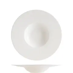 Πιάτο Βαθύ πορσελάνης 30cm 360cc, με ανάγλυφο σχέδιο στο rim, Patch Neat, BONNA (τιμή για 6 τεμάχια) PATNEA30CK2