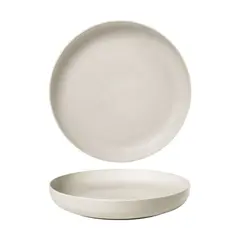 Πιάτο Βαθύ Πορσελάνης, φ25.5cm, κρεμ ματ σαγρέ, Σειρά Fine Plus, BARALEE (τιμή για 6 τεμάχια) 095057A-L010