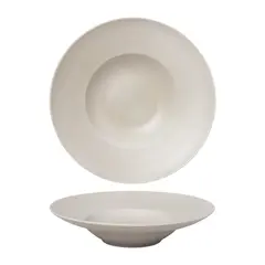 Πιάτο Βαθύ Πορσελάνης Gourmet, φ27cm, κρεμ ματ σαγρέ, Σειρά Fine Plus, BARELEE (τιμή για 12 τεμάχια) 095205A-L010