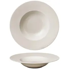 Πιάτο Βαθύ Πορσελάνης, φ31cm, κρεμ ματ σαγρέ, Σειρά Fine Plus, BARALEE (τιμή για 6 τεμάχια) 095201A-L010
