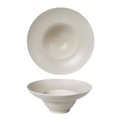 Μπώλ Πορσελάνης Gourmet, φ24cm, κρεμ ματ σαγρέ, Σειρά Fine Plus, BARALEE (τιμή για 2 τεμάχια) 095556A-L010