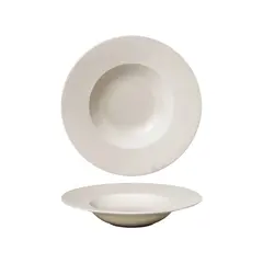 Πιάτο Βαθύ Πορσελάνης, φ23cm, κρεμ ματ σαγρέ, Σειρά Fine Plus, BARALEE (τιμή για 6 τεμάχια) 095171A-L010