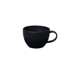 Φλυτζάνι Πορσελάνης, 250cc, μαύρο ματ σαγρέ, Σειρά Fine Plus, BARALEE (τιμή για 6 τεμάχια) 095616A-L030