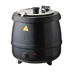 Ηλεκτρική σουπιέρα 10 λίτρων, Μαύρη, 400W, φ34xΥ36cm SK10LB
