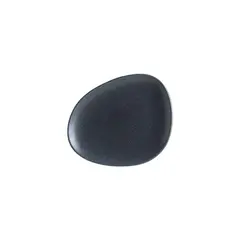 Πιάτο Ρηχό πορσελάνης, ακανόνιστο σχήμα, 19cm, Graphite, BONNA (τιμή για 12 τεμάχια) GRPVAO19DZ