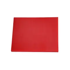 Πλάκα Κοπής Πολυαιθυλενίου HDPE500, κόκκινη, 40x30x1.5cm, Κίνας HDPE-40X30X1.5/RD