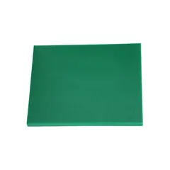 Πλάκα Κοπής Πολυαιθυλενίου HDPE500, πράσινη, 40x30x1.5cm, Κίνας HDPE-40X30X1.5/GR