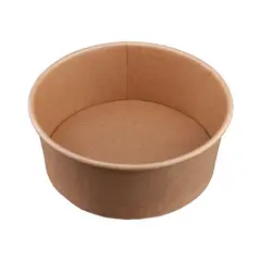 Μπωλ 1300ml, Φ19cm, Χάρτινο Kraft, μιας χρήσης, Lariplast (τιμή για 100 τεμάχια) LR.BL19-1300