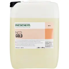 Υπερσυμπυκνωμένο υγρό επαγγελματικών πλυντηρίων πιάτων έως πολύ σκληρά νερά, 20lt,25kgr NCD GOLD 20LT (25KGR)