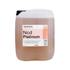 Υπερσυμπυκνωμένο υγρό επαγγελματικών πλυντηρίων πιάτων έως πολύ σκληρά νερά, 10lt, 14kgr NCD PLATINUM 10LT (14KGR)