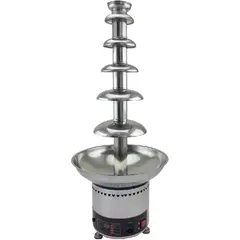 Ηλεκτρικό Σιντριβάνι Σοκολάτας Φόντυ, 5Kg, 6 επίπεδα, Φ36x82cm, 300W, KARAMCO ET-QL-6/82