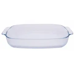 ΠΥΡΙΜΑΧΟ ΤΑΨΙ ΓΥΑΛΙΝΟ ΤΕΤΡΑΓΩΝΟ ΜΕ ΛΑΒΕΣ 3,0lt 32,5x28,5x6εκ. ANKOR 833610