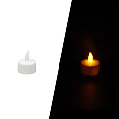 Έξτρα Ηλεκτρικό επαναφορτιζόμενο κερί, για βάση MCS-458 ,Φ3,9 x 4,8 cm (τιμή για 12 τεμάχια)  MCS-224