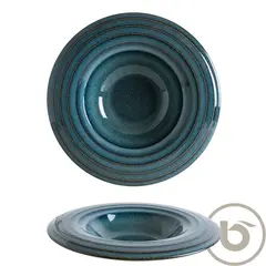 Πιάτο Βαθύ πορσελάνης 28cm, 400cc, Ocean Halo, BONNA (τιμή για 6 τεμάχια) OCHAL28CK