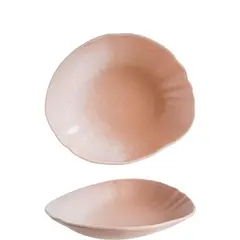 Πιάτο Βαθύ πορσελάνης, ακανόνιστο σχήμα, 27cm-1700cc, Blush Tone, BONNA (τιμή για 6 τεμάχια) BLHTON27CK