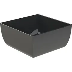 Μπωλ Σαλάτας Άθραυστο Τετράγωνο 25x25εκ 4Λιτ Μαύρο TDM16-2525-BK