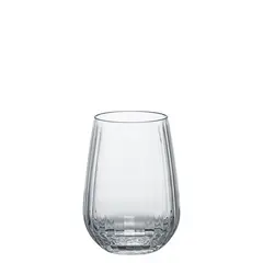 Ποτήρι πλαστικό PC με κάθετες γραμμές, 50cl, φ8.7xΥ12.5cm, 131gr, Twilight 1, Morleos (τιμή για 6 τεμάχια) MORLEOS.JC1016-500T