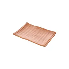 Δίσκος μελαμίνης, 26x16xΥ3cm, 390gr, τερακότα ματ (τιμή για 5 τεμάχια) 200921-SAN