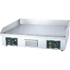 Επιφάνεια Ψησίματος - πλατό 4400W, Λείο, 50x73x23cm, KARAMCO OT-820