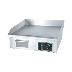 Επιφάνεια Ψησίματος - πλατό 3000W, Λείο, 45x55x23cm, KARAMCO OT-818