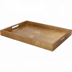 Δίσκος παραμάνα 50x70cm, Πρεσσαριστός - εξαιρετικής ποιότητας, καρυδί LUX-5070/WL