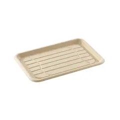 Δίσκος 35x24cm, από ζαχαροκάλαμο (τιμή για 50 τεμάχια)  PUL00314