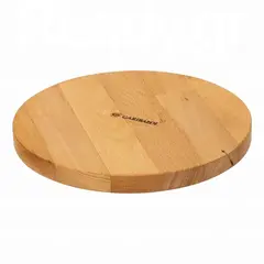 Ξύλινο Πλατό Στρογγυλό Μασίφ Οξιά Φ23x2Η Φιν με Οικολογικό Λάδι (τιμή για 6 τεμάχια) TWB06-123