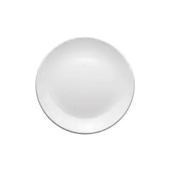 Πιάτο ρηχό Μελαμίνης, φ25.3cm, Λευκό (τιμή για 6 τεμάχια) MORLEOS.B005