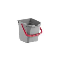 Ανταλλακτικός κουβάς 15 λίτρων, για καρότσια NICKITA, κόκκινος/γκρι, TTS Cleaning TTS.T080255ER
