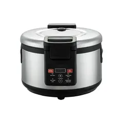 Βραστήρας & συντηρητής ρυζιού, INOX, 16Lt, 2200W, KARAMCO WF-D16