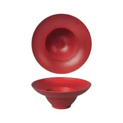 Μπώλ Πορσελάνης Gourmet, φ21x8h, κόκκινο ματ σαγρέ, Σειρά Fine Plus, BARALEE (τιμή για 2 τεμάχια) 095527A-L060