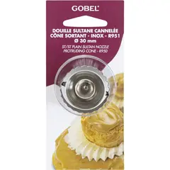 Μύτη ζαχ/κής INOX, Star Sultan Protruding Cone - R951, άνω διάμετρος φ30mm, Gobel, made in France LT.GLR951-C