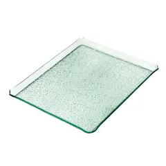 Ακρυλικόs Δίσκοs Παρουσίασηs GN1/2, 26.5x32.5cm, διαφανές glass look, Garibaldi TFN2-2633GL