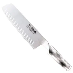 Μαχαίρι Nakiri με αυλακώσεις 18cm, Σειρά Classic G, GLOBAL Japan GLOBAL-G-81
