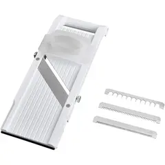 Μαντολίνο ρυθμιζόμενο 95mm με 3 λεπίδες Julienne Professional, BENRINER Japan BN-95/WC