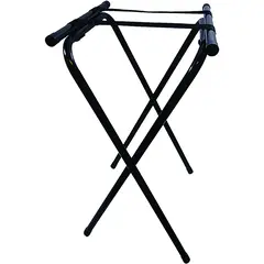 Σταντ δίσκων μεταλλικό, με διπλή μπάρα, 46.5x42xΥ80.5cm, μαύρο, TableCraft (TC) 24BK