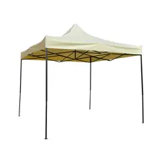 ΚΙΟΣΚΙ ΠΤΥΣΣΟΜΕΝΟ 3x3x3,2m ΜΠΕΖ ΥΦΑΣΜΑ 420D ANKOR 823659