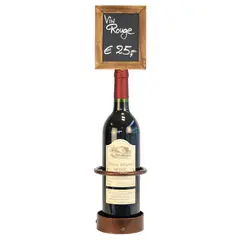 Βάση μπουκαλιού κρασιού με ταμπελάκι, 10 x 45 cm, SECURIT WB-WR-1
