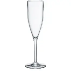 Ποτήρι πλαστικό PC κολωνάτο Σαμπάνιας, 19cl, φ7.6xΥ23.2cm, 100gr, σειρά Ancestry, ROCO (τιμή για 6 τεμάχια) ROCO.8977