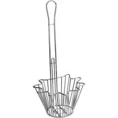 Καλάθι τηγανίσματος για Taco, επιχρωμιωμένο ατσάλι, 12.5x18x45.5cm, TableCraft (TC) 44080