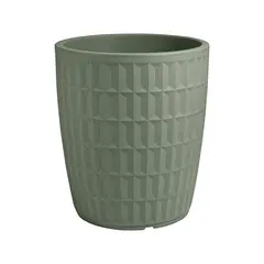 Γλάστρα πλαστική Rotational, σειρά Tyle, 130lt, φ60xΥ66.5cm, γκρι, VECA made in Italy VA370-0600M1+348NA