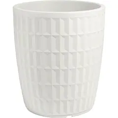 Γλάστρα πλαστική Rotational, σειρά Tyle, 290lt, φ80xΥ85cm, κρεμ, VECA made in Italy VA370-0800M1+179NA