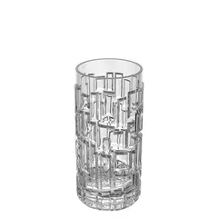 Ποτήρι PC πλαστικό (Polycarbonate), Σωλήνας, διάφανο, 300ml, Σειρά Stone, φ6.3x15.1cm (τιμή για 10 τεμάχια) GC-S09