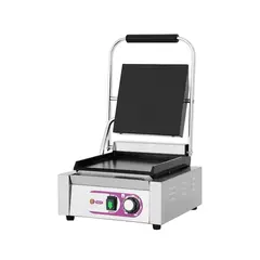 Τοστιέρα Λεία Μονή, 36x30.5xΥ20.5cm, Πλάκες (πάνω/κάτω 24x28cm), 1.8Kw, Karamco PG-811B