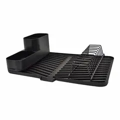 ΠΙΑΤΟΘΗΚΗ ΜΕΤΑΛΛΙΚΗ 4 ΤΕΜΑΧΙΩΝ ΣΕ ΜΑΥΡΟ ΧΡΩΜΑ 42,5x29x12εκ. ANKOR 829934