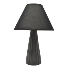 ΠΟΡΤΑΤΙΦ ΚΕΡΑΜΙΚΟ ΜΑΥΡΟ ΣΑΓΡΕ ΜΕ ΜΑΥΡΟ ΚΑΠΕΛΟ 24x10x35εκ. Ε14/ΜΑΧ 40W ANKOR 838233