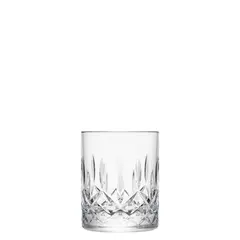 Ποτήρι πλαστικό PC Χαμηλό Σκαλιστό, 32cl, φ8xΥ10cm, 188gr, σειρά Legacy,  (τιμή για 12 τεμάχια) MORLEOS.YL3029-320