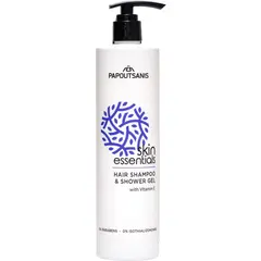 Σαμπουάν & αφρόλουτρο σε μπουκάλι 440ml με αντλία, για την κρυφή βάση τοίχου, Skin Essentials (τιμή για 2 τεμάχια) SKIN-7359812